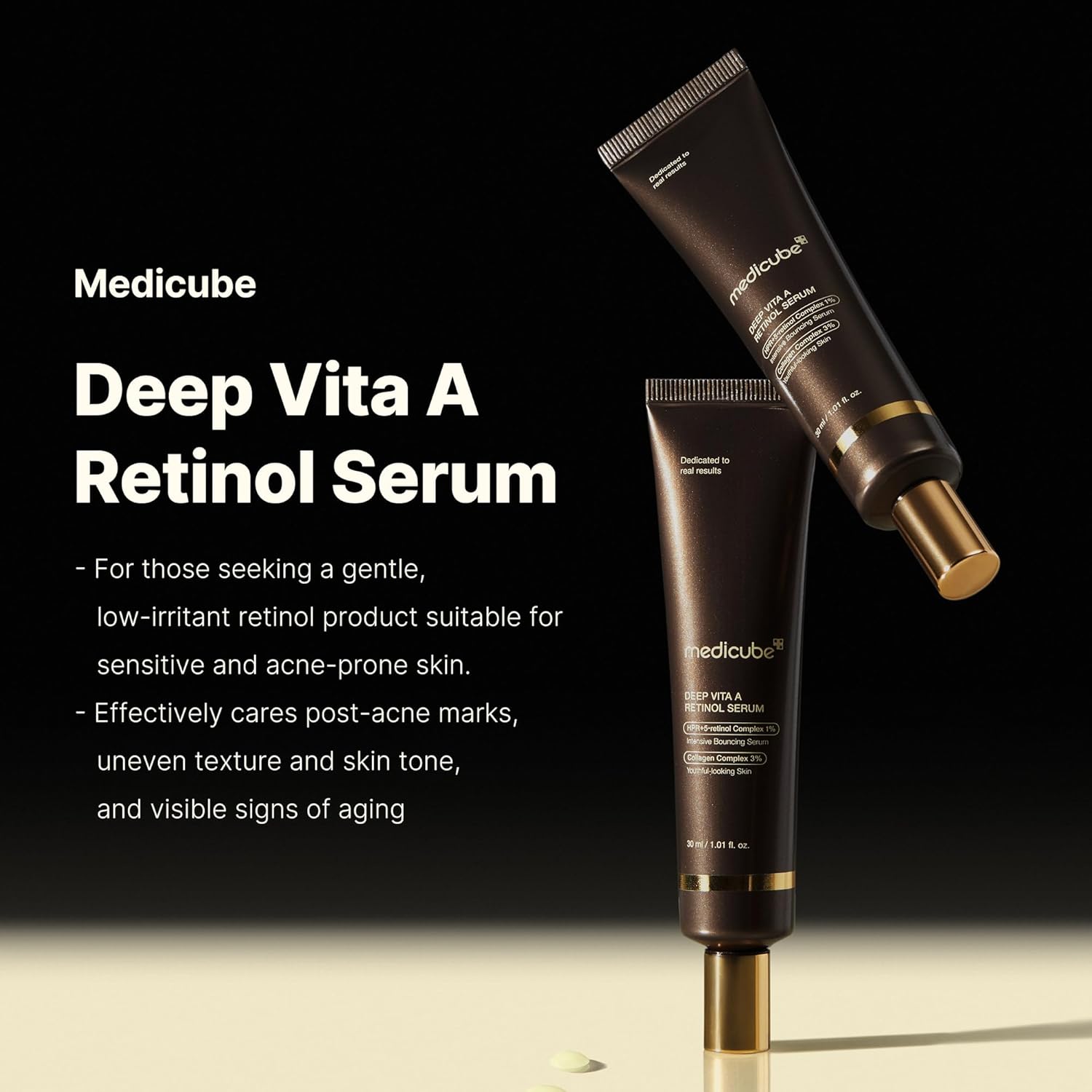 MEDICUBE DEEP Vita A Retinol Serum – 30 ml - immagine 2