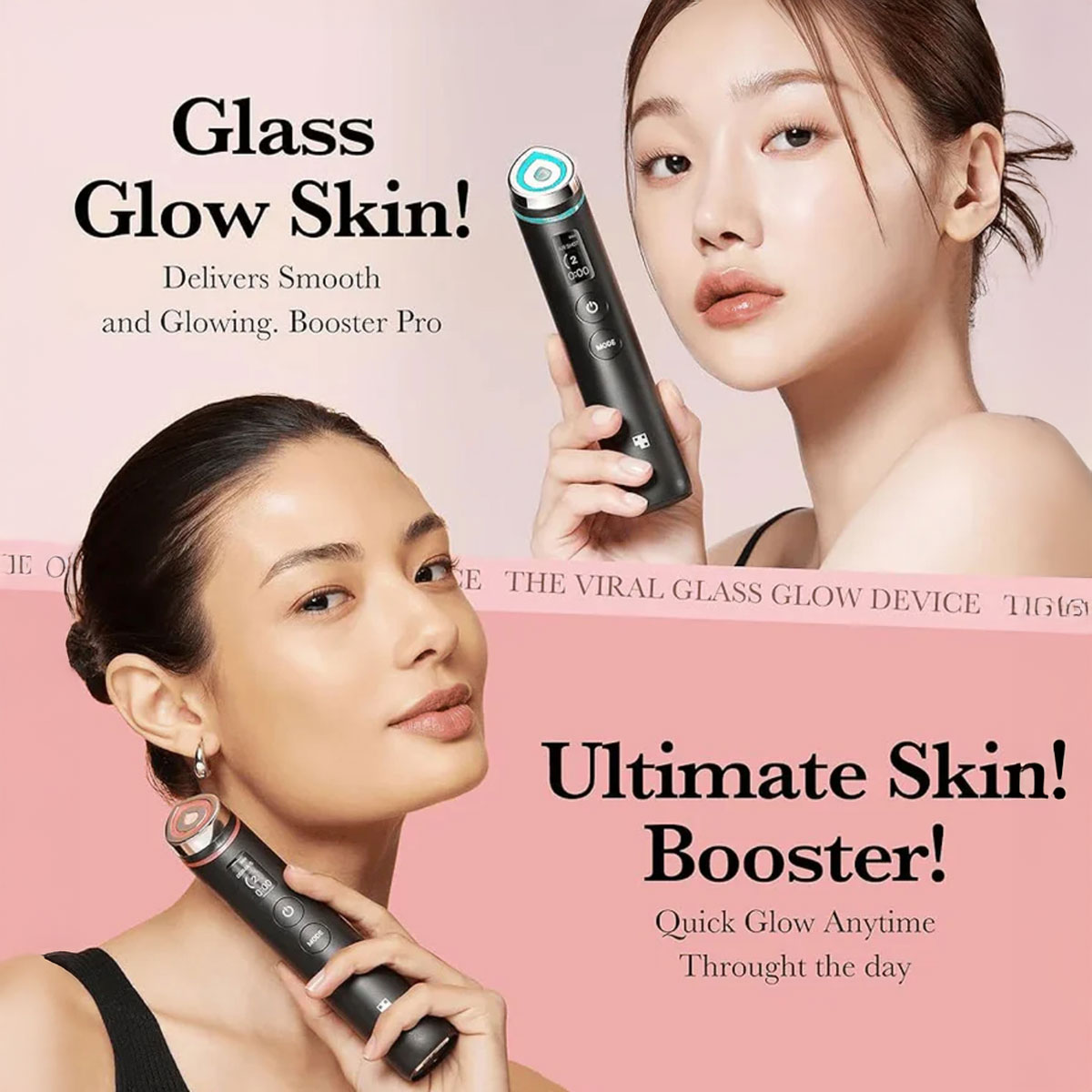 Medicube Age‑R Booster Pro EX Black & Pink - immagine 2